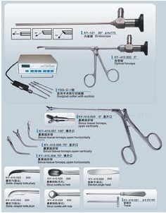 颈椎腰椎外科成套手术器械 ·产品分类:医疗器械/外科器械 ·英文名称